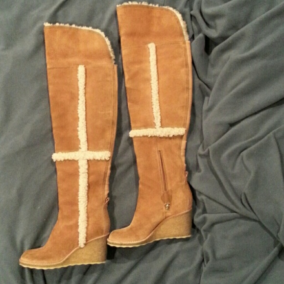 Tory Burch Cassius over the knee boots - Picture 3 of 6
